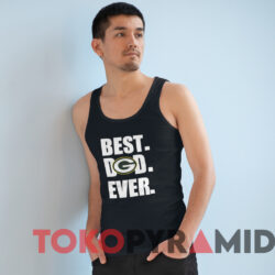 Green Bay Packers Best Dad Ever T shirt Black TankTop