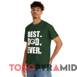 Green Bay Packers Best Dad Ever T shirt Green T shirt