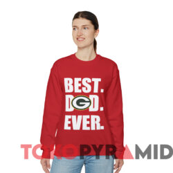 Green Bay Packers Best Dad Ever T shirt Red Sweatshirt
