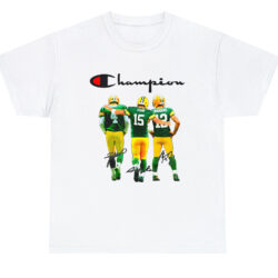 Green Bay Packers Favre Starr Rodgers Champions T shirt