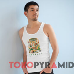 Green Bay Packers Lambeau Leapers Caricature T-Shirt 4 Green Bay Packers Lambeau Leapers Caricature T shirt White TankTop