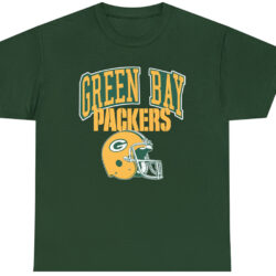 Green Bay Packers Logo Helmet T-Shirt 5 Green Bay Packers Logo Helmet T shirt