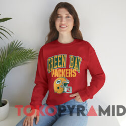 Green Bay Packers Logo Helmet T-Shirt 4 Green Bay Packers Logo Helmet T shirt Red Sweatshirt