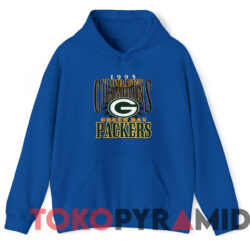 Green Bay Packers NFC 1995 Central Division Champions T-Shirt 2 Green Bay Packers Nfc 1995 Central Division Champions T shirt Blue Hoodie