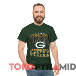 Green Bay Packers Nfc 1995 Central Division Champions T shirt Green T shirt