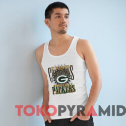 Green Bay Packers NFC 1995 Central Division Champions T-Shirt 4 Green Bay Packers Nfc 1995 Central Division Champions T shirt White TankTop