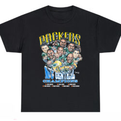 Green Bay Packers Nfc Central Champions Caricature T-shirt 5 Green Bay Packers Nfc Central Champions Caricature T shirt