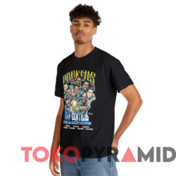 Green Bay Packers Nfc Central Champions Caricature T shirt Black T shirt