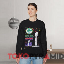 Green Bay Packers Super Sunday Champions LVIII Las Vegas 2024 Shirt 2 Green Bay Packers Super Bowl Champions Lviii Las Vegas 2024 Shirt Black Sweatshirt