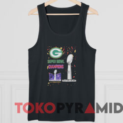 Green Bay Packers Super Sunday Champions LVIII Las Vegas 2024 Shirt 4 Green Bay Packers Super Bowl Champions Lviii Las Vegas 2024 Shirt Black TankTop