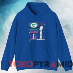 Green Bay Packers Super Sunday Champions LVIII Las Vegas 2024 Shirt 3 Green Bay Packers Super Bowl Champions Lviii Las Vegas 2024 Shirt Blue Hoodie