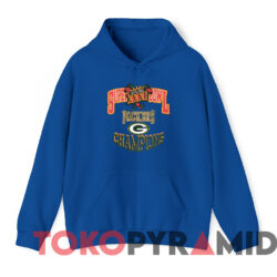 Green Bay Packers Super Bowl Xxxi Champions T shirt Blue Hoodie