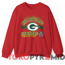 Green Bay Packers Super Bowl XXXI Champions T-shirt 2 Green Bay Packers Super Bowl Xxxi Champions T shirt Red Sweatshirt