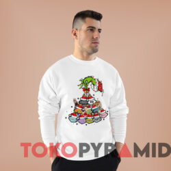 Grinch Hand Taylor Swift Version Christmas Sweatshirt White Sweatshirt