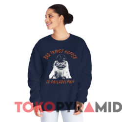 Gritty Bad Things Happen In Philadelphia T-shirt 4 Gritty Bad Things Happen In Philadelphia T shirt Navy Sweatshirt