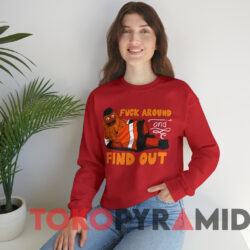 Gritty Philadelphia Flyers Fuck Around And Find Out T-shirt 3 Gritty Philadelphia Flyers Fuck Around And Find Out T shirt Red Sweatshirt