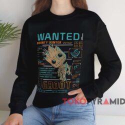 Groot Line Up T shirt Black Sweatshirt