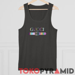 Gucci Rainbow Logo Shirt 4 Gucci Rainbow Logo Tank Top
