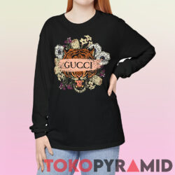 Gucci Tiger Flowers Shirt 3 Gucci Tiger Flowers Long Sleeve