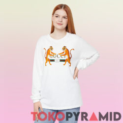 Gucci Two Tiger Shirt 3 Gucci Two Tiger Shirt Long Sleeve