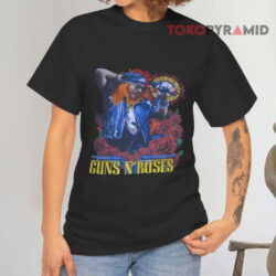 Guns N' Roses Axl Rose Vintage Black T shirt