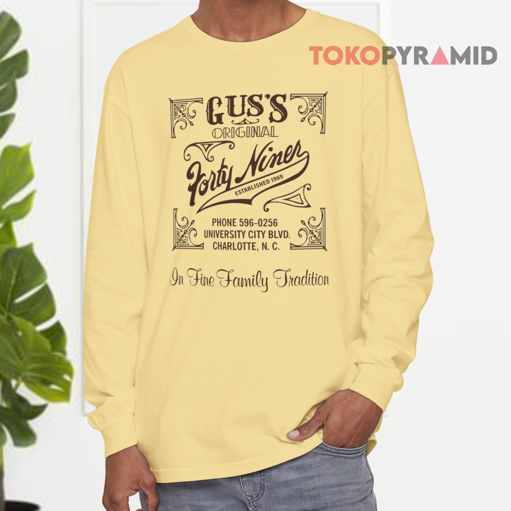 Gus’s Original Forty Niner Established 1969 Vintage Long sleeved Gus’s Original Forty Niner Established 1969 Vintage Long sleeved