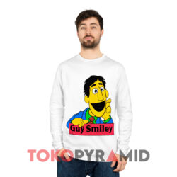 Guy Smiley Sesame Street White Long sleeved