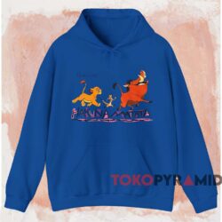Hakuna Matata The Lion King T-shirt 2 Hakuna Matata The Lion King T shirt Blue Hoodie