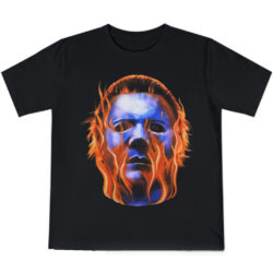Halloween 2 Michael Myers Flames Shirt 5 Halloween 2 Michael Myers Flames T shirt