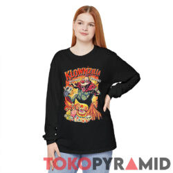 Halloween Horror Nights 2019 Klownzilla Unstoppable Terrifying Long Sleeve