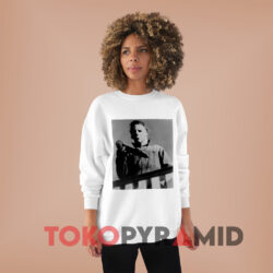 Halloween Knife Gloom Movie White Sweatshirt