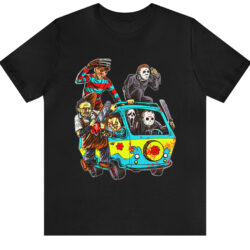 Halloween The Massacre Machine Bus T-shirt 5 Halloween The Massacre Machine Bus T shirt