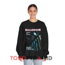 Halloween The Trick to Stay Alive Shirt 3 Halloween The Trick To Stay Alive Black Sweatshirt