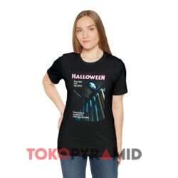 Halloween The Trick To Stay Alive Black T shirt