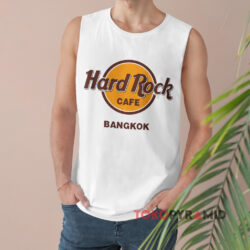 Hard Rock Cafe Bangkok T-shirt 2 Hard Rock Cafe Bangkok White Tank Top