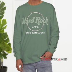 Hard Rock Cafe Cabo San Lucas Shirt 4 Hard Rock Cafe Cabo San Lucas Green Long sleeved
