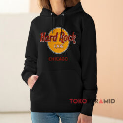 Hard Rock Cafe Chicago USA Shirt 4 Hard Rock Cafe Chicago Usa Black Hoodie