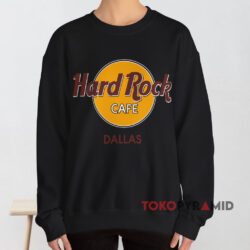 Hard Rock Cafe Dallas Shirt 3 Hard Rock Cafe Dallas Black Sweatshirt