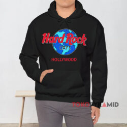 Hard Rock Cafe Hollywood T-shirt 4 Hard Rock Cafe Hollywood Black Hoodie