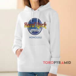Hard Rock Cafe Honolulu T-shirt 4 Hard Rock Cafe Honolulu White Hoodie