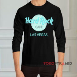 Hard Rock Cafe Las Vegas Shirt 4 Hard Rock Cafe Las Vegas Black Long sleeved