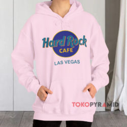 Hard Rock Cafe Las Vegas T-shirt 4 Hard Rock Cafe Las Vegas Pink Hoodie