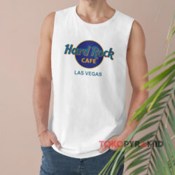Hard Rock Cafe Las Vegas T-shirt 2 Hard Rock Cafe Las Vegas White Tank Top