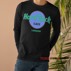 Hard Rock Cafe London Shirt 4 Hard Rock Cafe London Black Long sleeved