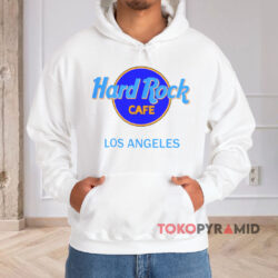 Hard Rock Cafe Los Angeles Logo Shirt 4 Hard Rock Cafe Los Angeles Logo White Hoodie
