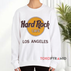 Hard Rock Cafe Los Angeles T-shirt 3 Hard Rock Cafe Los Angeles White Sweatshirt