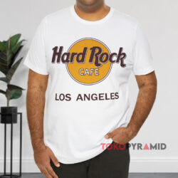 Hard Rock Cafe Los Angeles White T shirt