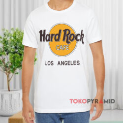 Hard Rock Cafe Los Angeles White T shirt