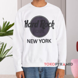 Hard Rock Cafe New York T-shirt 3 Hard Rock Cafe New York White Sweatshirt