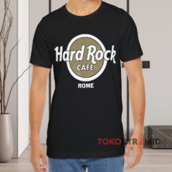Hard Rock Cafe Rome Black T shirt